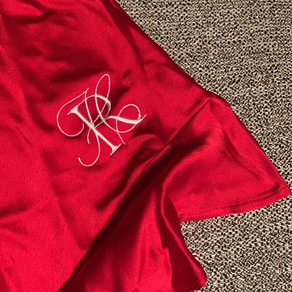Red sleeping Romper - Picture 6 of 12